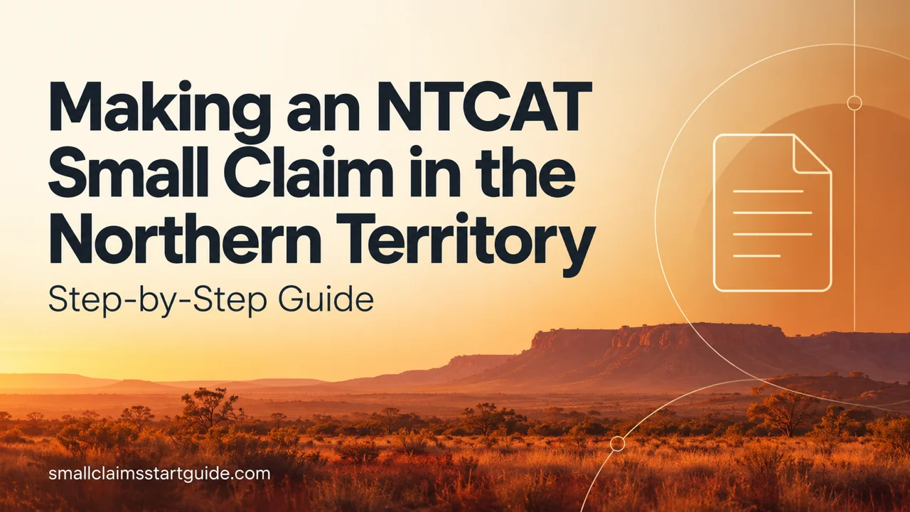 NT NTCAT Small Claim — File Correctly the First Time