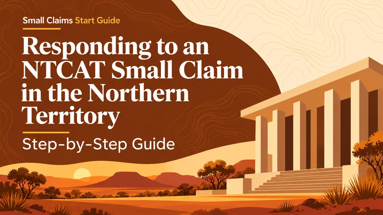 NT NTCAT Response Guide — Respond to a Small Claim Step by Step