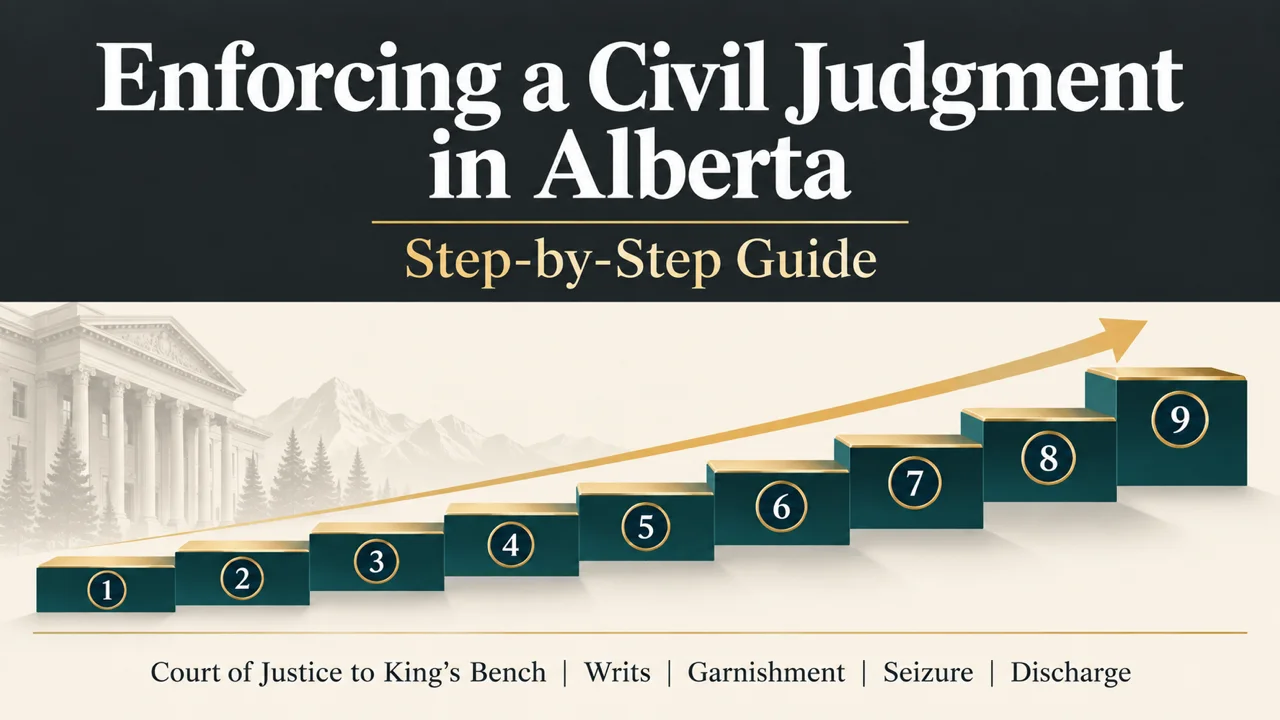 Alberta Judgment Enforcement Guide — Collect What You're Owed