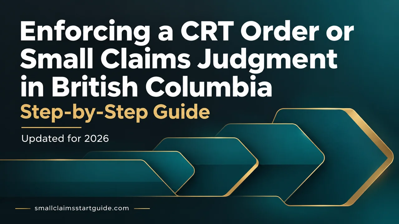 BC Order Enforcement Guide — Collect What You Won