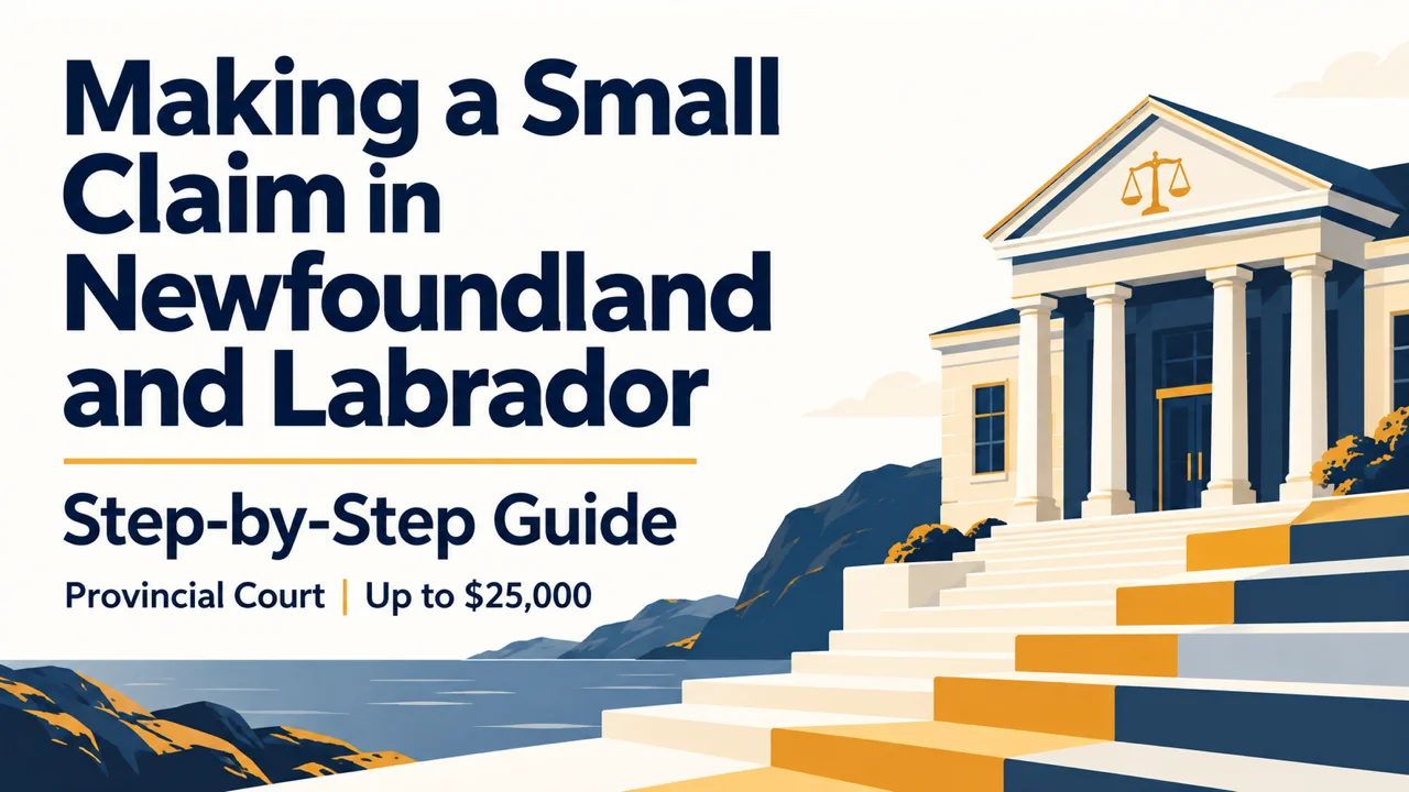 NL Small Claims Filing Guide — Demand Letter to Judgment