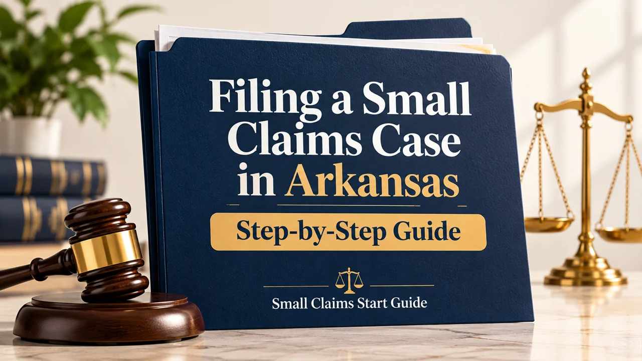 Arkansas Small Claims Filing Guide — Every Step, One Place