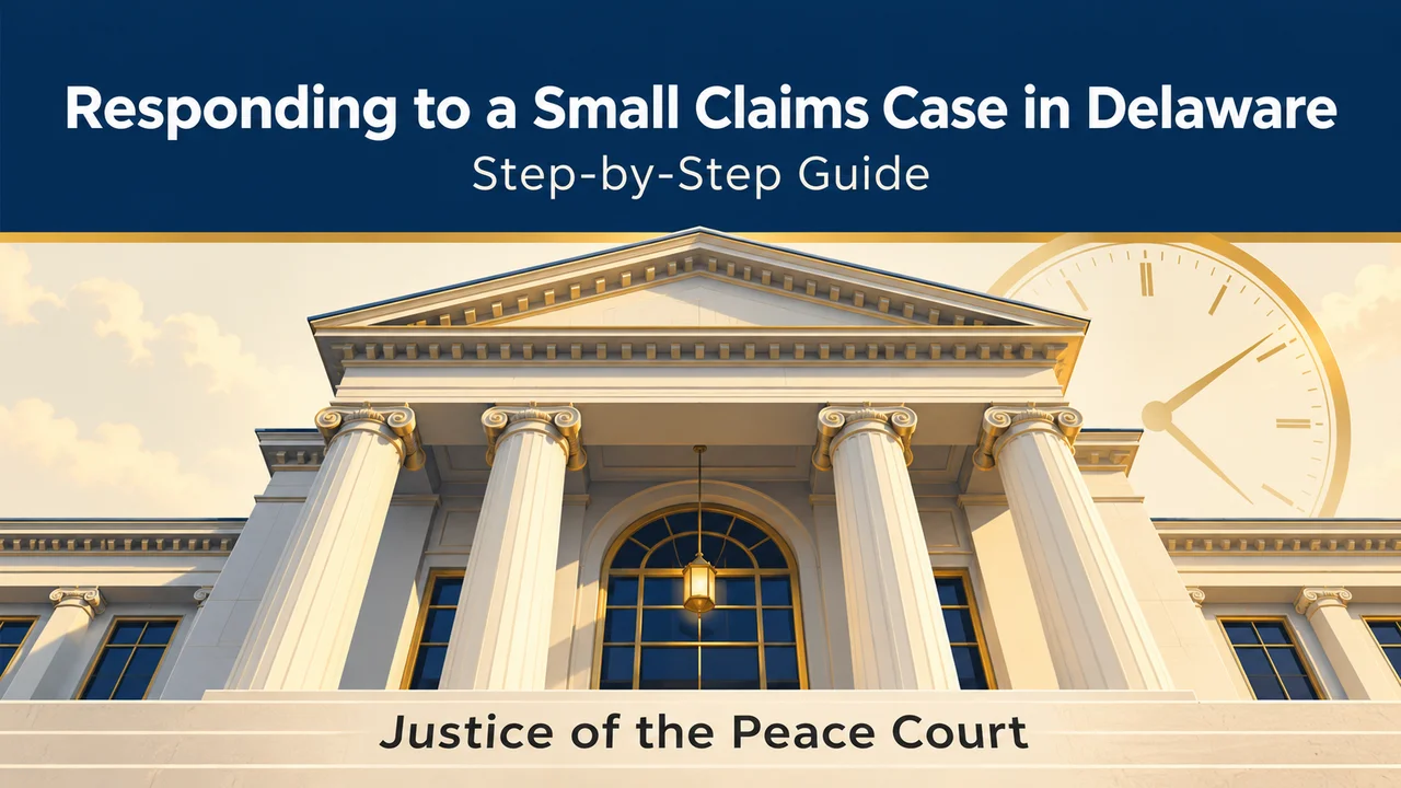 Delaware Small Claims Response — Your 15-Day Answer Deadline Explained