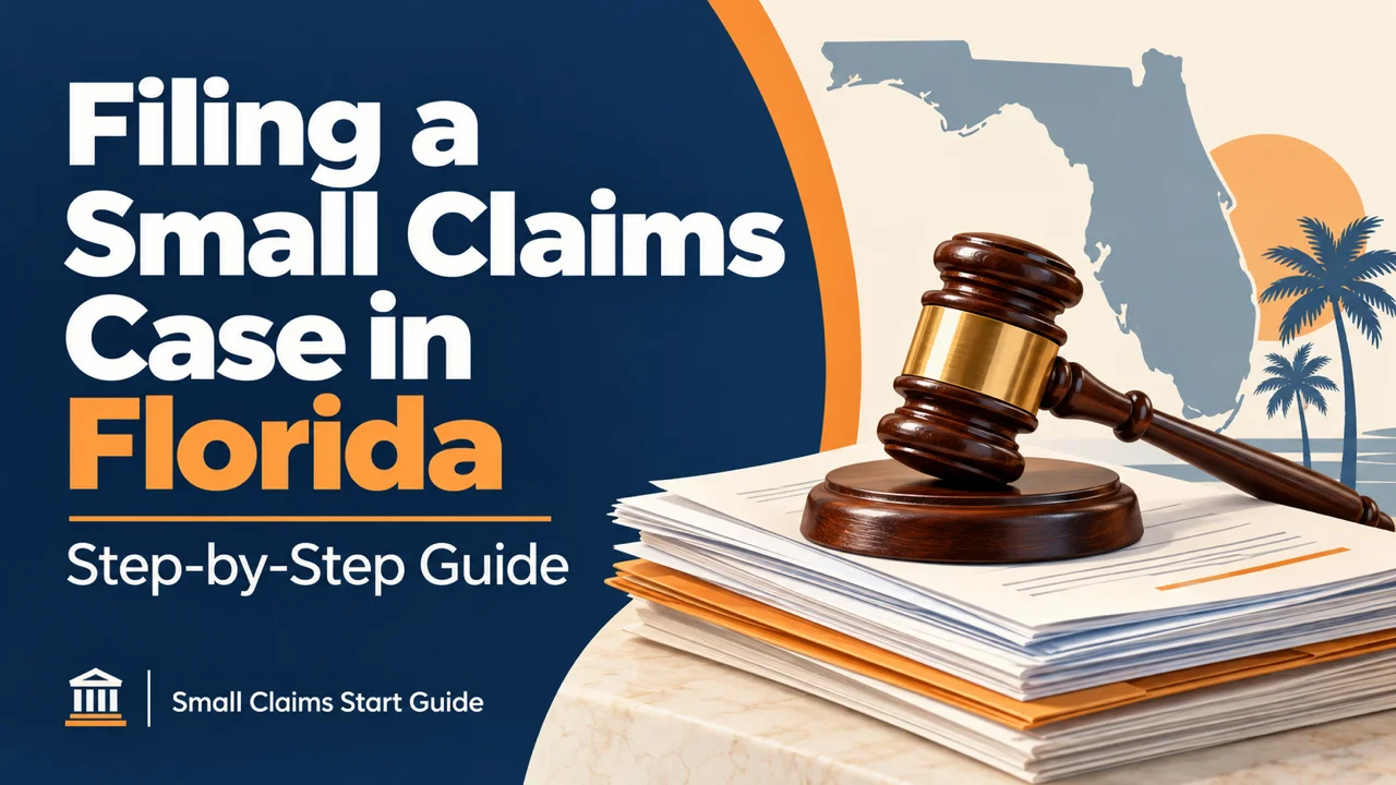 Florida Small Claims Filing Guide — Forms, Fees, Service and Hearing Steps