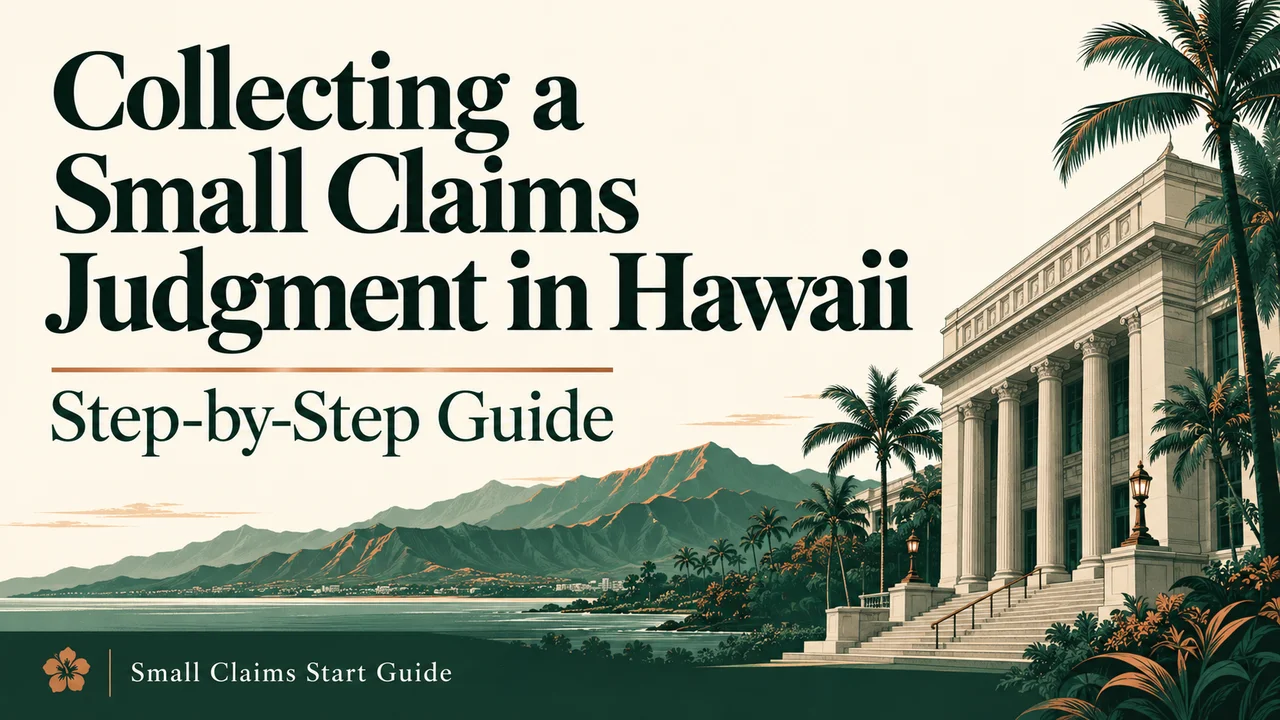 Hawaii Judgment Collection Guide — Collect What You Won