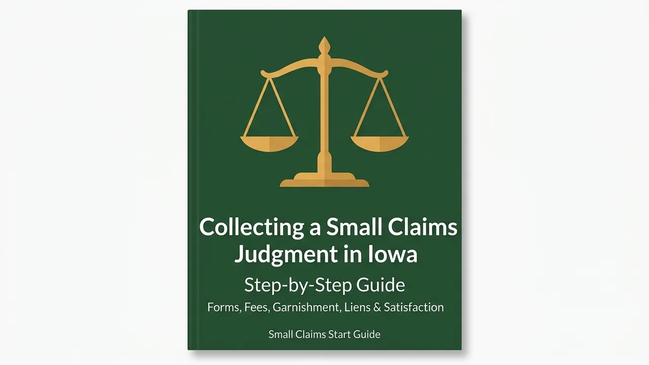 Collecting a Small Claims Judgment in Iowa: Step-by-Step Guide