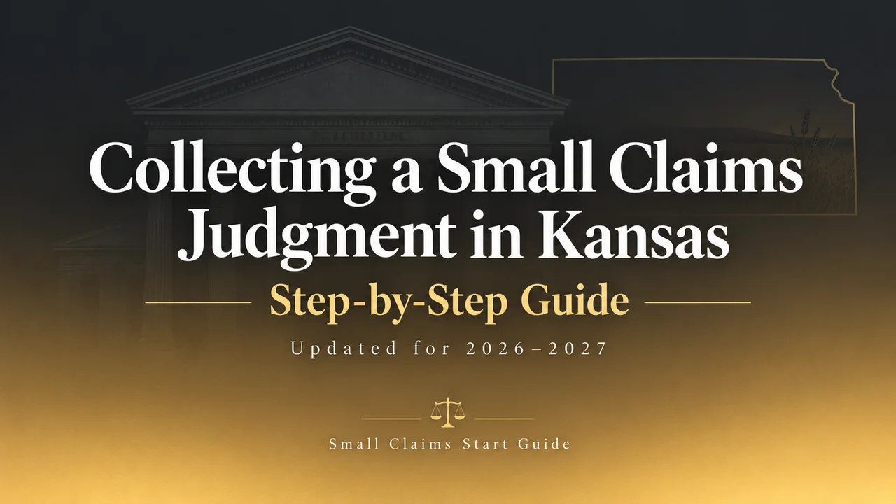 Kansas Judgment Collection Guide — Collect What the Court Awarded You