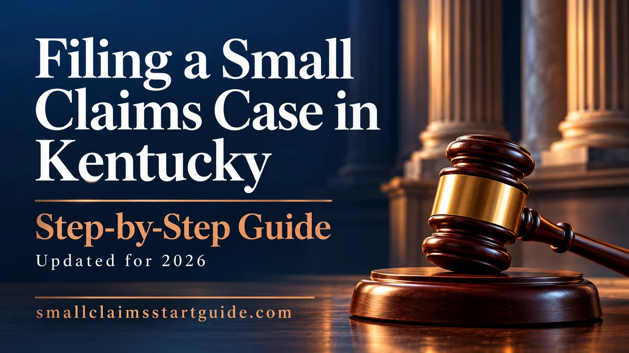 Kentucky Small Claims Filing Guide — File Your Claim Right the First Time