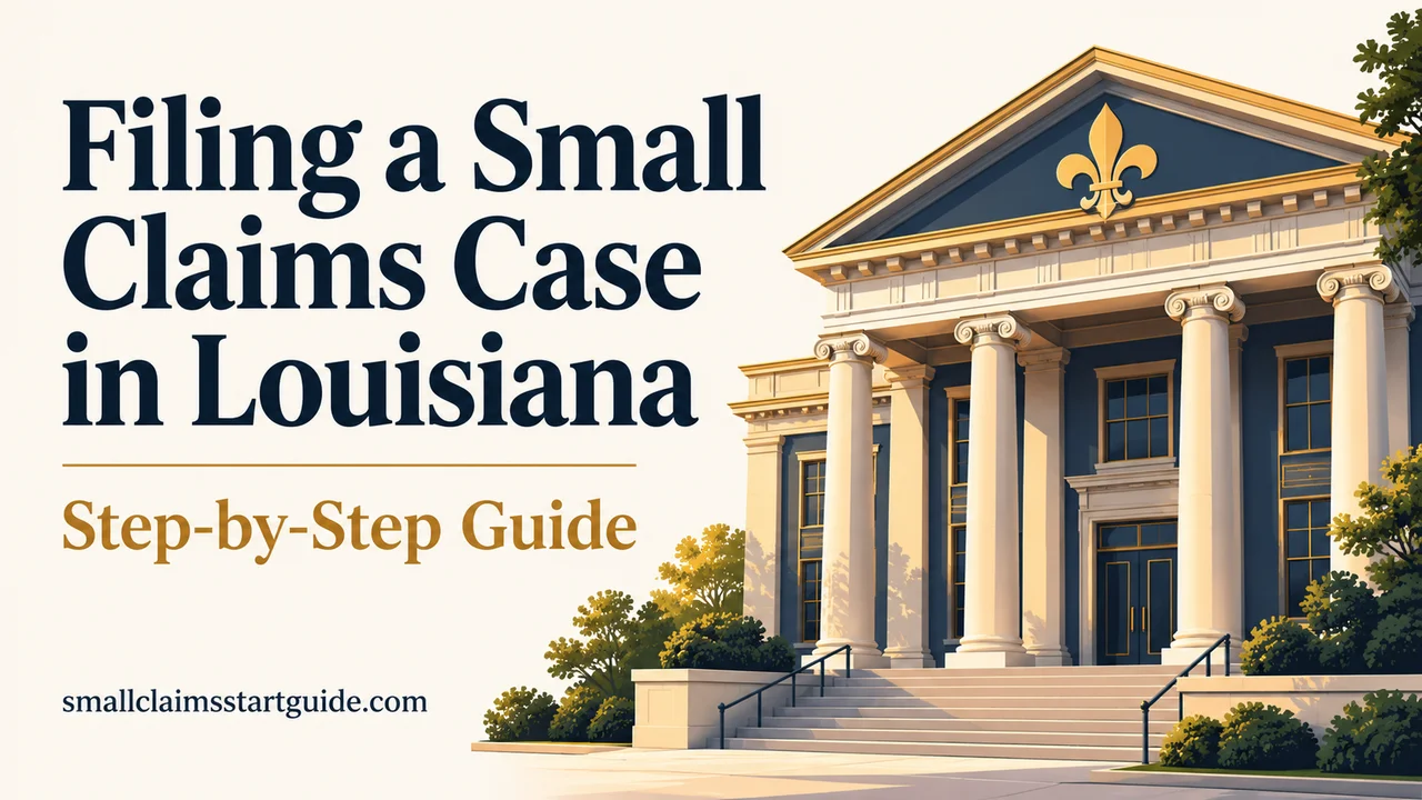 Louisiana Small Claims Filing Guide — File in the Right Court, the First Time