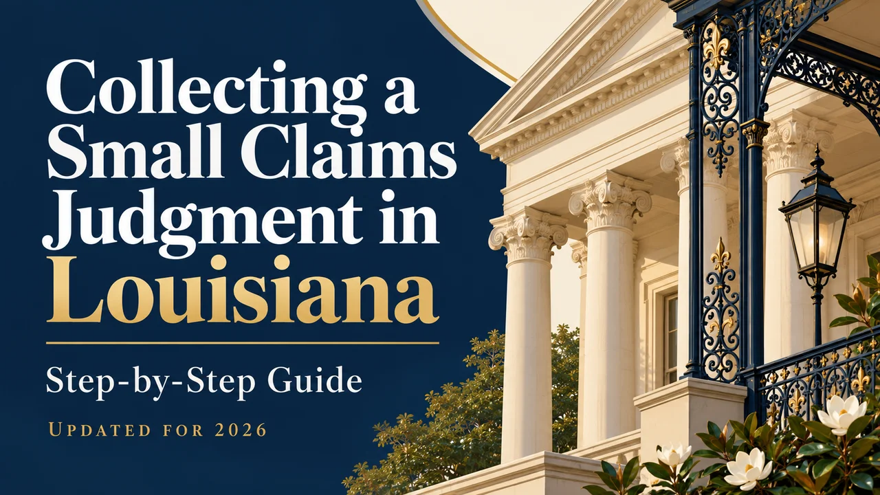 Louisiana Judgment Collection — Enforce Your Small Claims Win