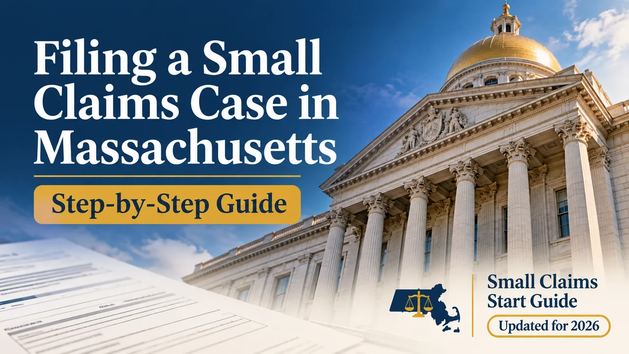 Massachusetts Small Claims Filing — Your One-Shot Hearing, Done Right