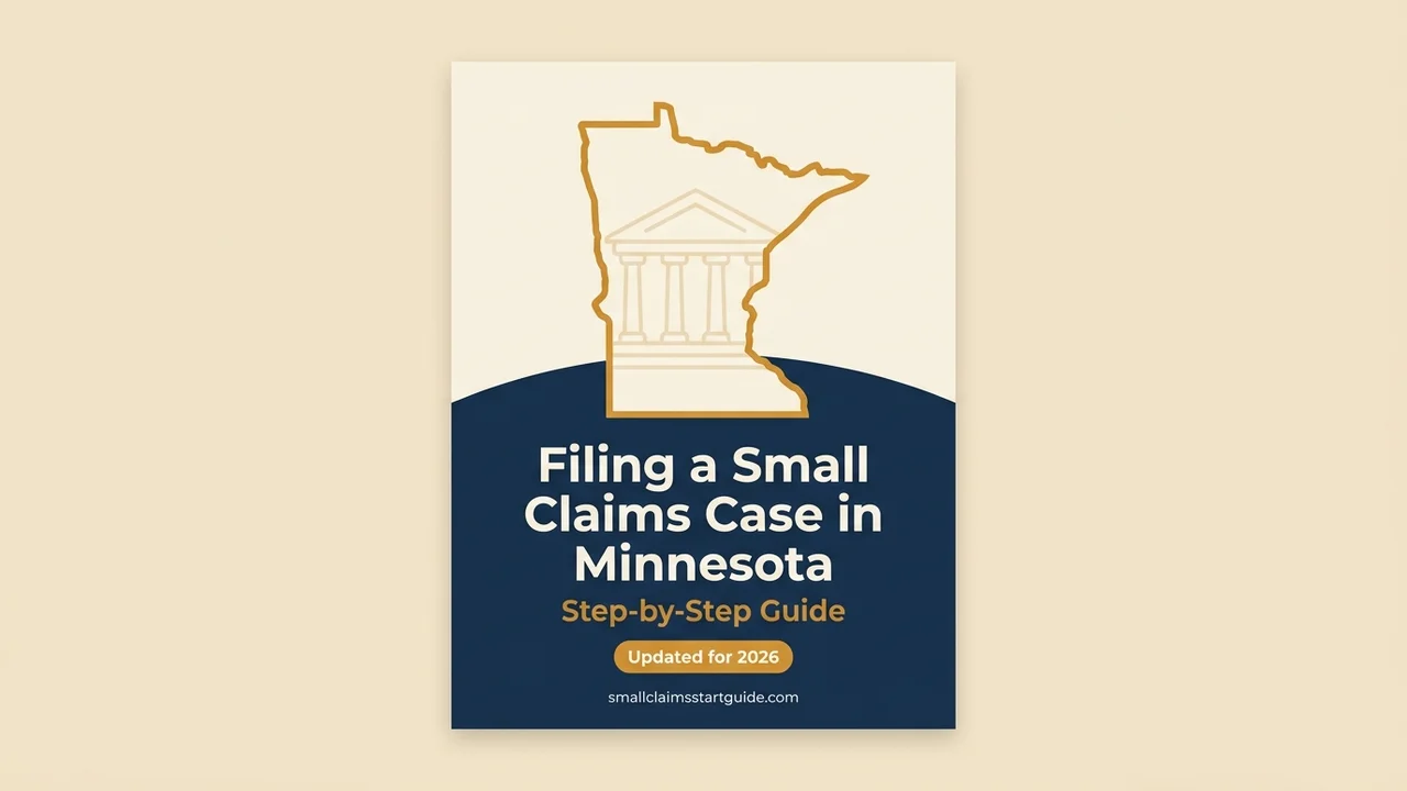 Minnesota Small Claims Filing Guide — File in Conciliation Court