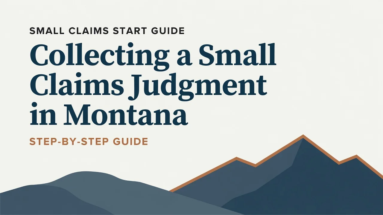 Montana Judgment Collection Guide — Collect What You're Owed
