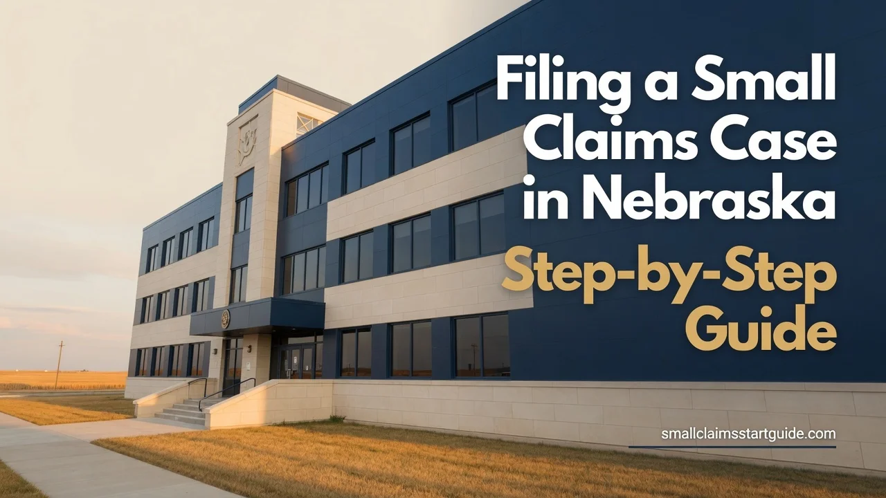 Nebraska Small Claims Filing Guide — Forms, Fees, Service and Hearing Steps
