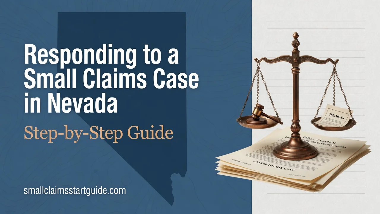 Nevada Small Claims Response Guide — Served Papers to Hearing Day