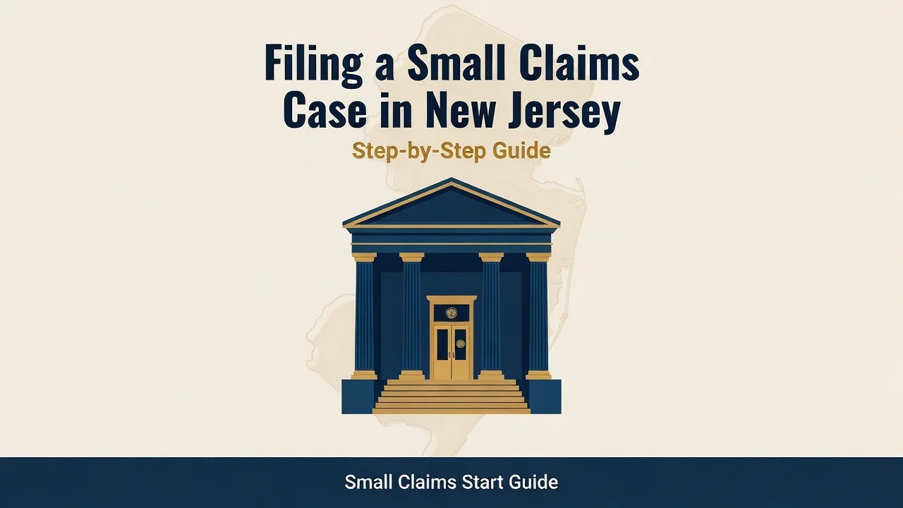 New Jersey Small Claims Filing — Your Step-by-Step Court Roadmap