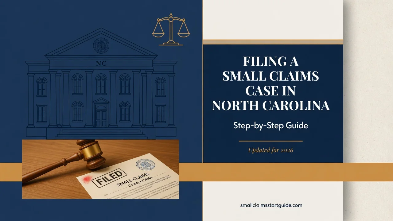 North Carolina Small Claims Filing — Every Step from Demand to Hearing