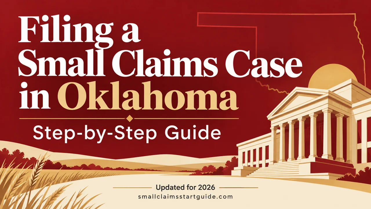 Oklahoma Small Claims Filing Guide — Forms, Fees, Service and Hearing Steps
