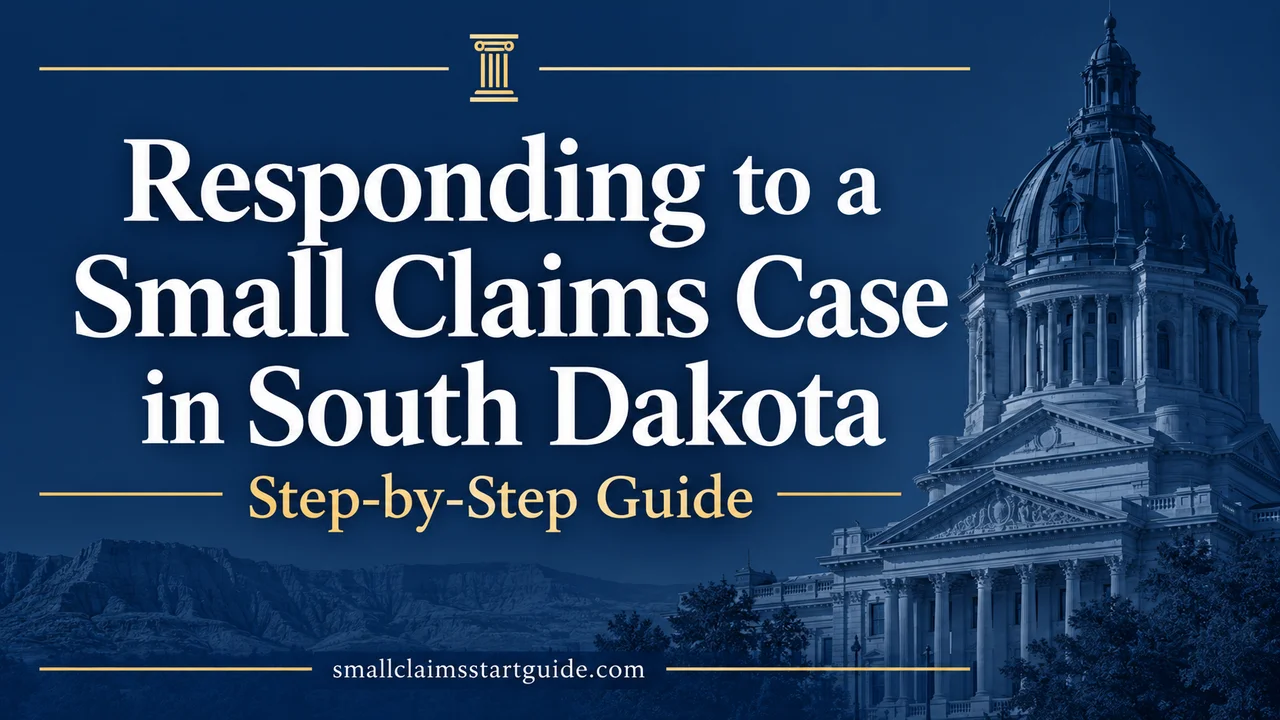 South Dakota Small Claims Response — Navigate Every Deadline and Form