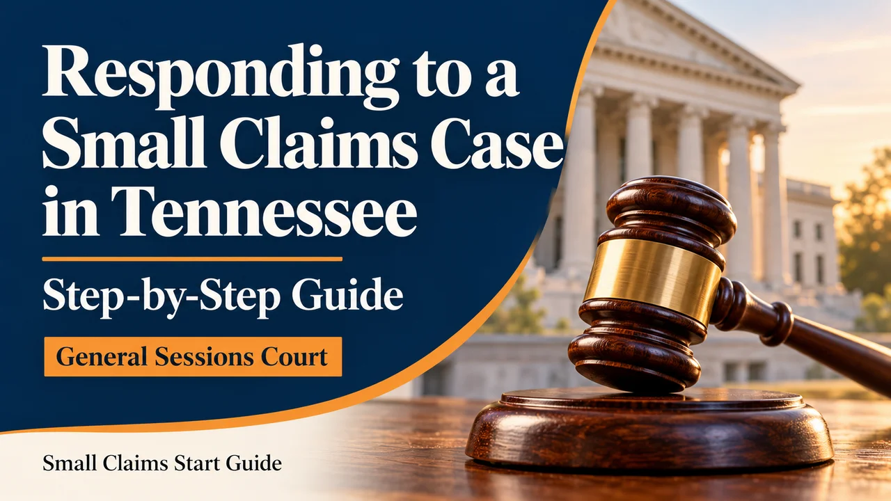 Tennessee Small Claims Response — Civil Warrant Defence Guide