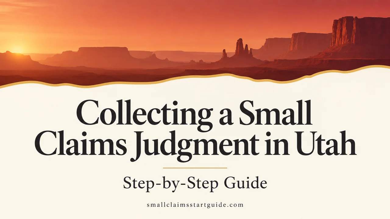 Collecting a Small Claims Judgment in Utah: Step-by-Step Guide