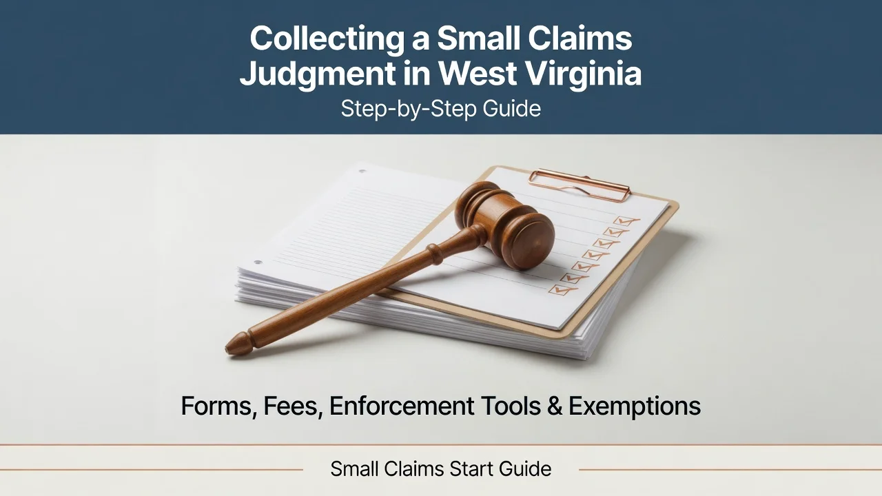 West Virginia Judgment Collection — Enforce Your Court Award